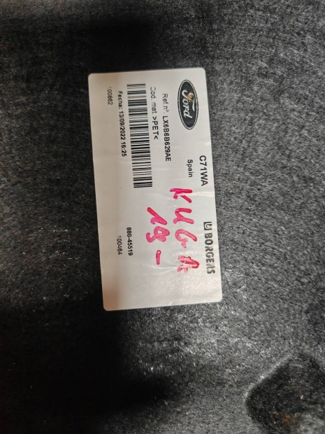 Ford kuga motor alatti burkolat 2019 től