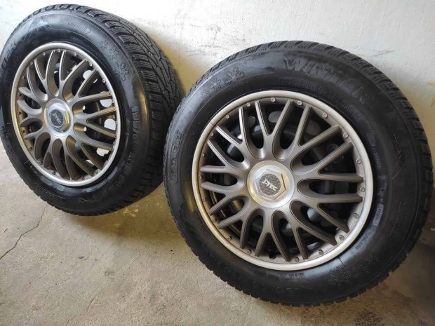 Ford lemezfelni + téligumi szett / 5x108, 195/65 R15 / Taurus / 90%
