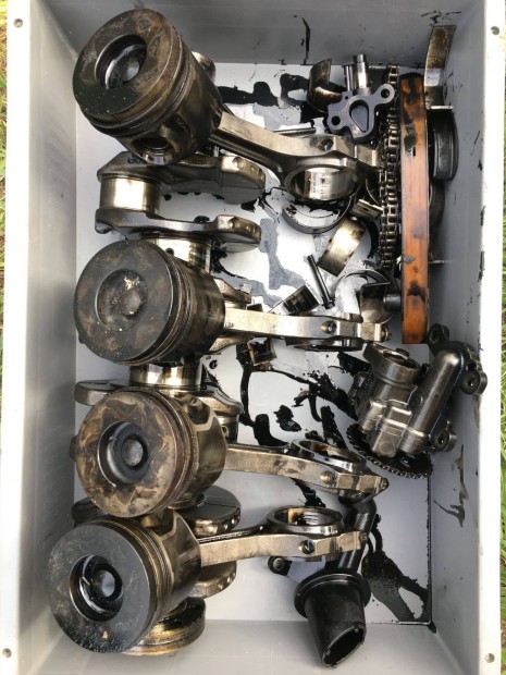 Ford mondeo MK3 N7BA BB TDCI bontott motoralkatrsz hajtkar dugatty
