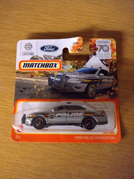 Ford police bliszteres Matchbox 