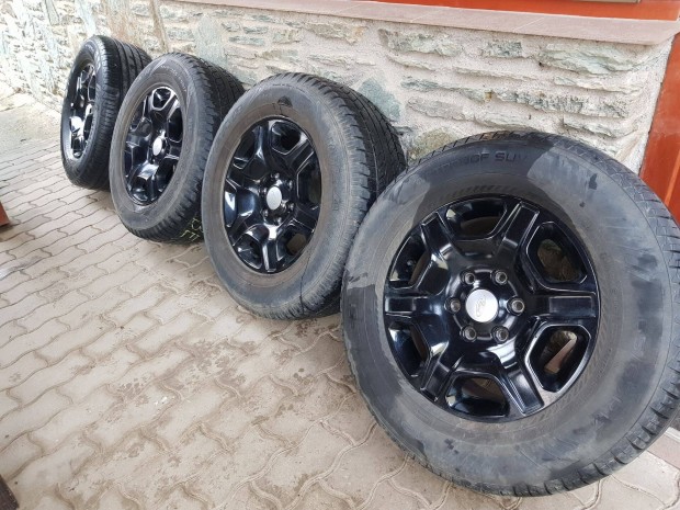 Ford ranger fekete alufelni 17" Tpms szezorral