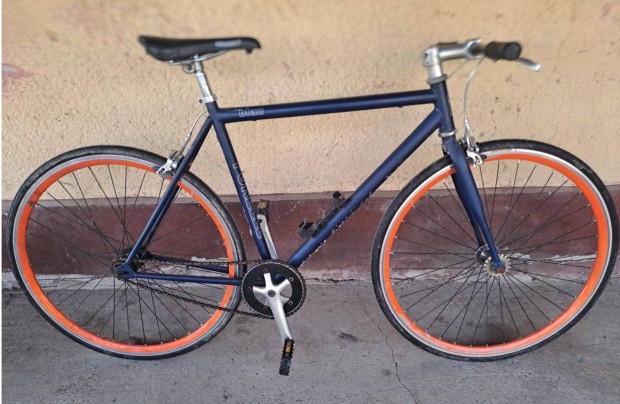 Forelle (Blau) Fixie Bicikli - Kk, Narancssrga felnikkel