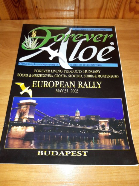 Forever Aloe magazin havilap VII. vfolyam 5. szm 2003. mjus