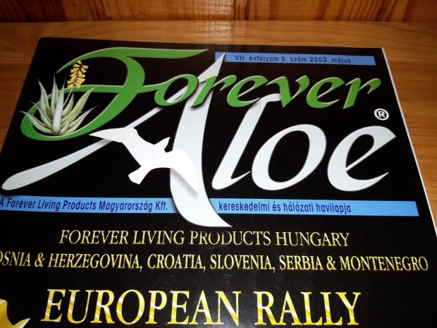 Forever Aloe magazin havilap VII. vfolyam 5. szm 2003. mjus