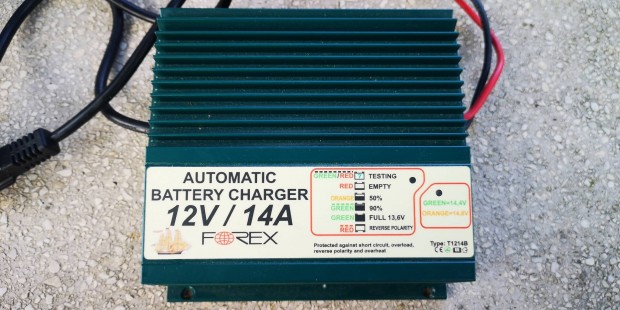 Forex automata akkumulátor töltő 12V