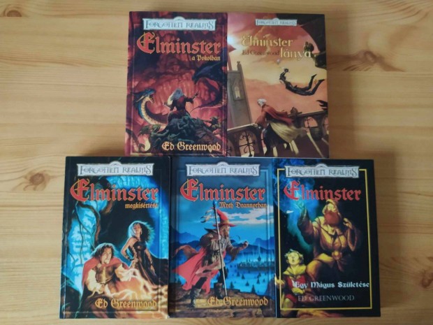Forgotten Realms, Elminster sorozat (teljes sorozat, 5db knyv)