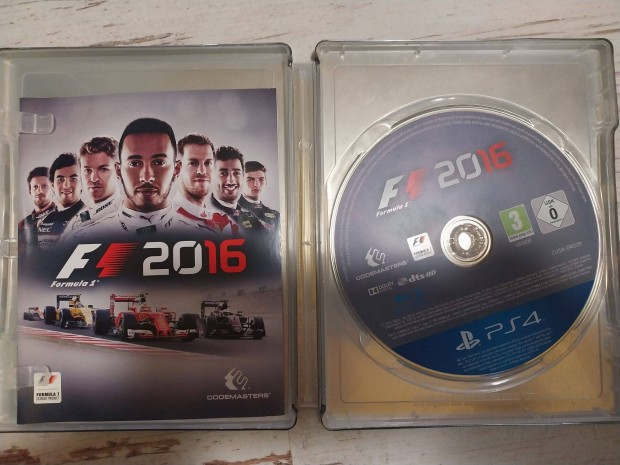 Forma 1 2016-os PS4 jtk