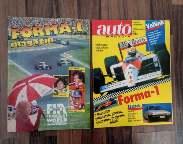 Forma-1 magazin 1987, Aut magazin 1989. augusztus