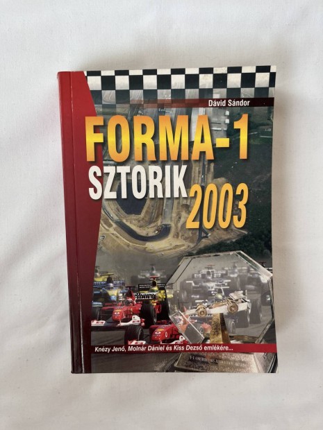 Forma-1 sztorik 2003 c. knyv