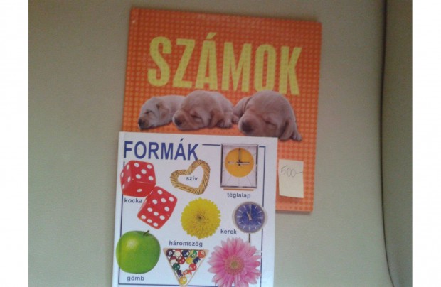 Formk s szmok 1-10 ig llatos gyermek fejlesztknyv