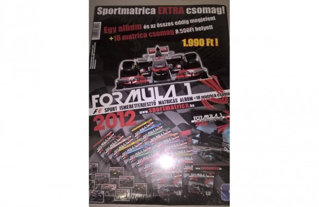 Formula 1 2012 Matrics album s matrica