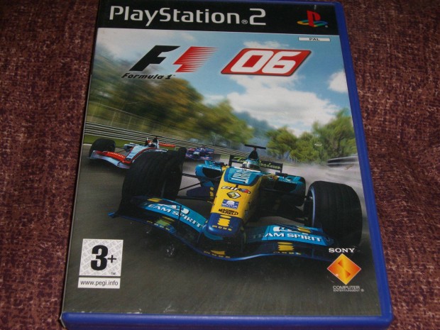 Formula One 06 Eredeti Playstation 2 lemez ( 4000 Ft )
