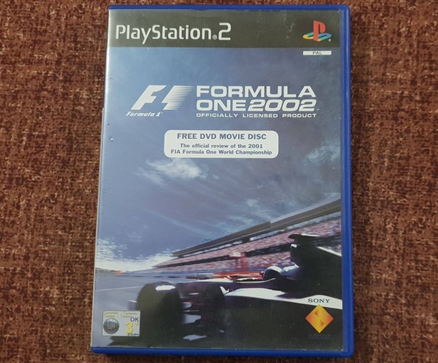 Formula One 2002 - Playstation 2 eredeti lemez ( 3000 Ft )