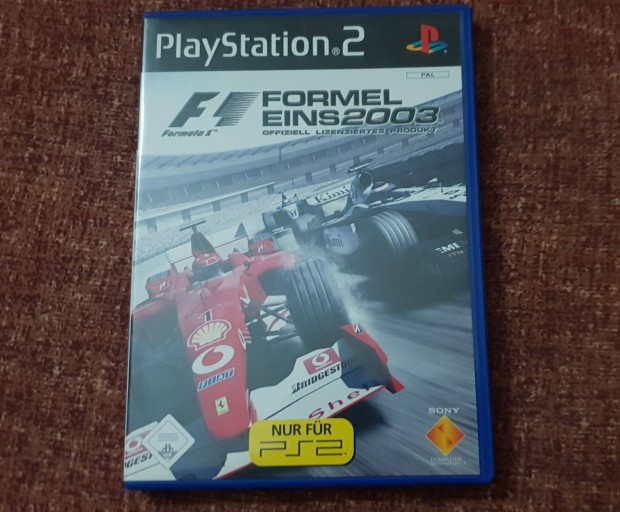Formula One 2003 - Playstation 2 eredeti lemez ( 3000 Ft)