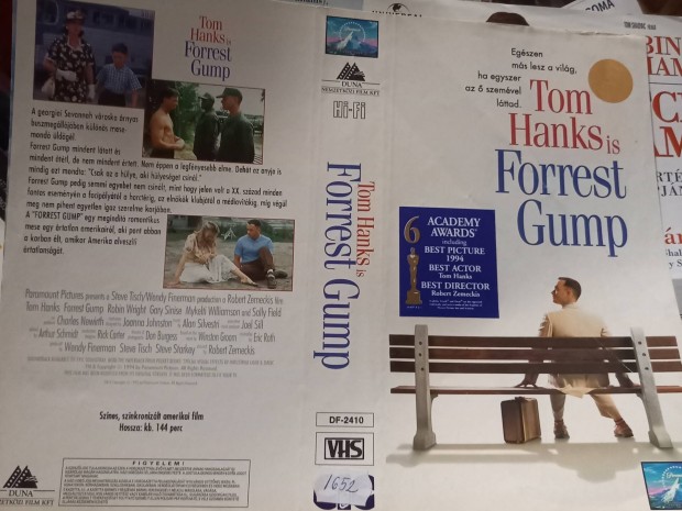 Forrest Gump - Tom Hanks - kult vhs