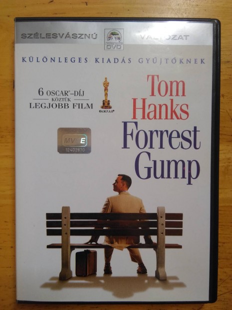 Forrest Gump duplalemezes dvd Tom Hanks 