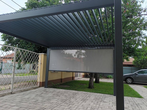 Forrest Sun Pergolk++++++ 4 x 4 m Elektromos Bioklimatikus Pergola