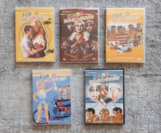 Forró Rágógumi sorozat 5 DVD