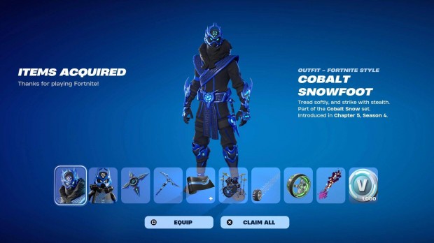 Fortnite Cobalt Star (PS5) bundle