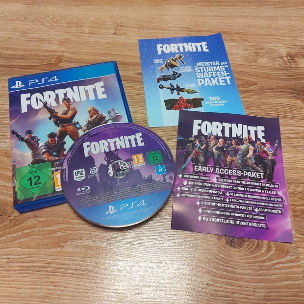 Fortnite PS4 ritkaság!