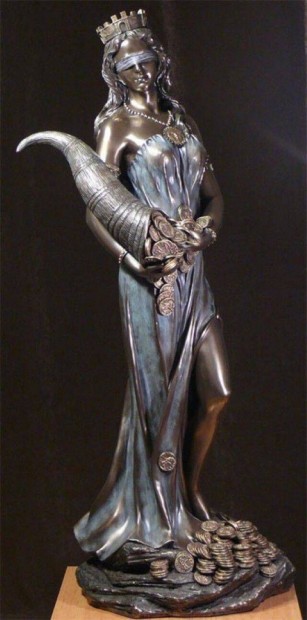 Fortuna istenn szobor 66 cm (377)