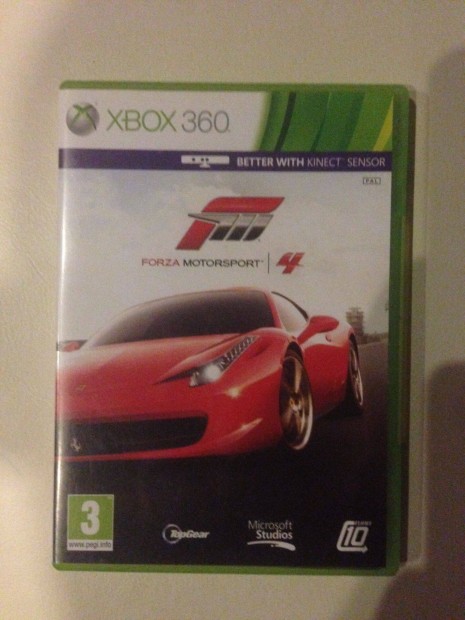 Forza 4 (magyar,2dvd!) eredeti xbox360 jtk elad-csere