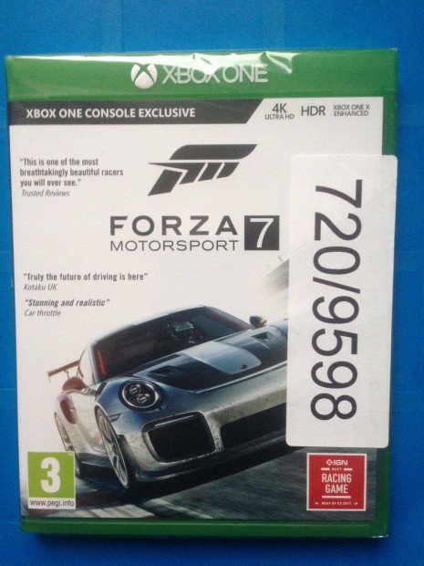 Forza 7 xbox one-series x jtk,elad-csere"