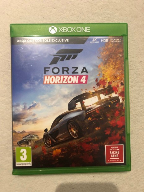 Forza Horizon 4 Xbox One magyar feliratos jtk