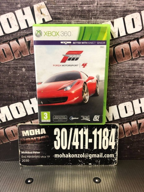 Forza Motorsport 4 Magyar Felirat Xbox 360