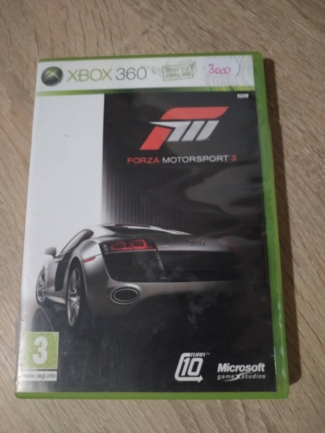 Forza motorsport 3 Xbox 360 jtk 