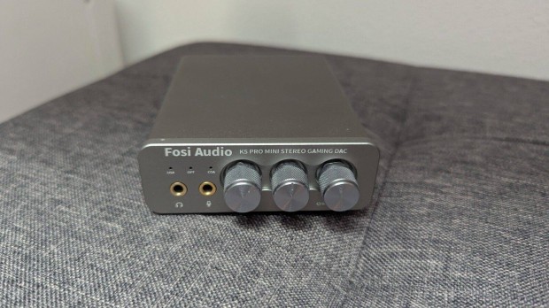 Fosi Audio K5 Pro Gaming DAC fejhallgató erősítő PS5 PC MAC Mobil