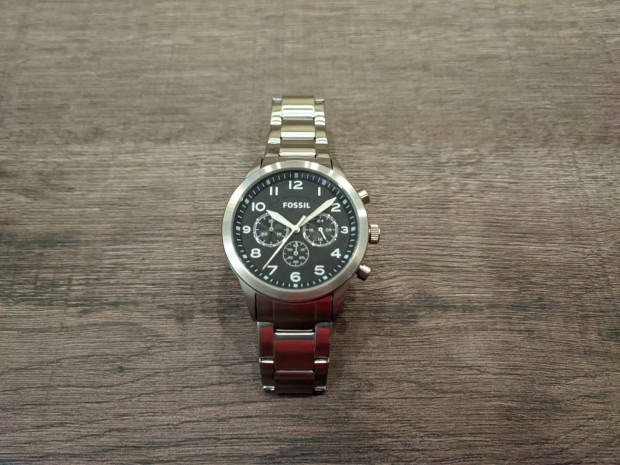 Fossil frfi karra j fekete ezst chrono