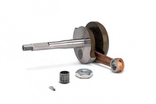 F�tengely Malossi RHQ Piaggio Ciao csap 12mm - l�kethossz 43mm