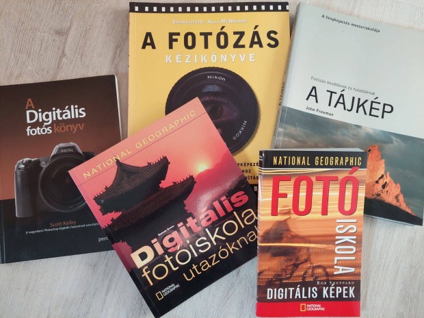 Fotós könyvek