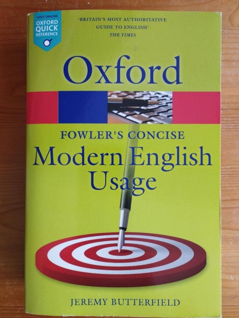 Fowler's Concise Modern English Usage / egynyelv sztr