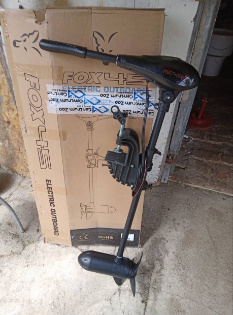 Fox 45 lbs elektromos csónakmotor