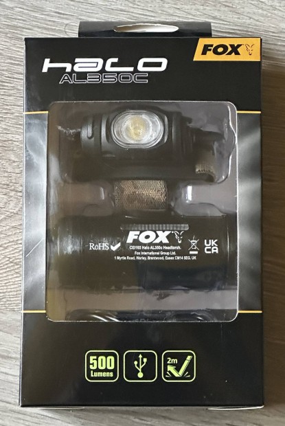 Fox Halo AL350C Headtorch prmium led fejlmpa.. CEI162