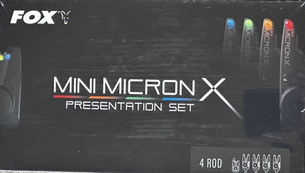 Fox Mini Micron(R) X 4+1 elektromos kapsjelz szett (CEI199)