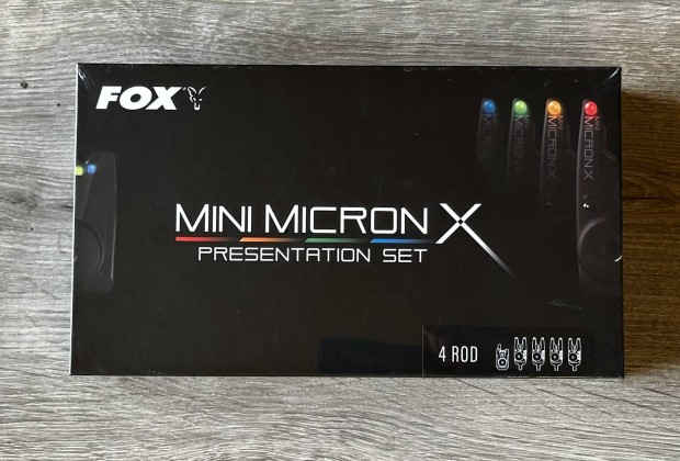 Fox Mini Micron(R) X 4+1 elektromos kapsjelz szett (CEI199)