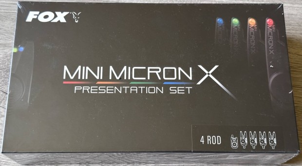 Fox Mini Micron(R) X 4+1 elektromos kapásjelző szett (CEI199)