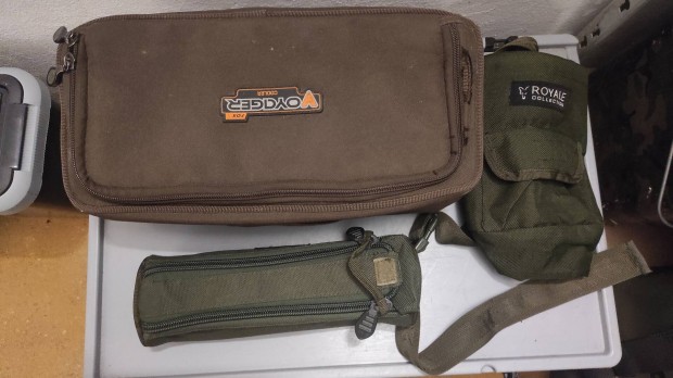 Fox Voyager Cooler Bag, Bait Caddy, Spool Case