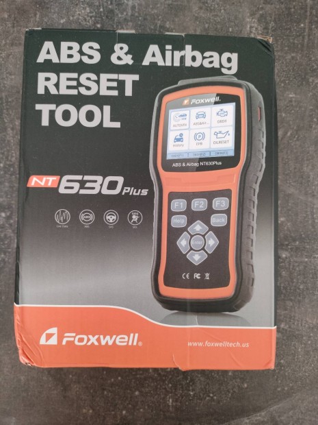 Foxwell NT630 Plus OBD2 autdiagnosztika hibakd olvas Magyar 