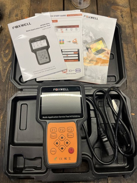 Foxwell NT650 elite OBD olvas