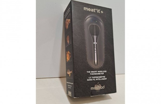Főzőszonda, húshőmérő, wifi/bluetooth, új! Mastrad Meat° it +, F74380