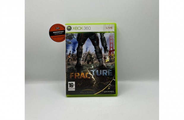 Fracture - Xbox 360 jtk, hasznlt