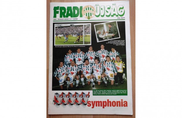 Fradi jsg - 1997. tavaszi idny, 6-7. szm - FTC Ferencvros