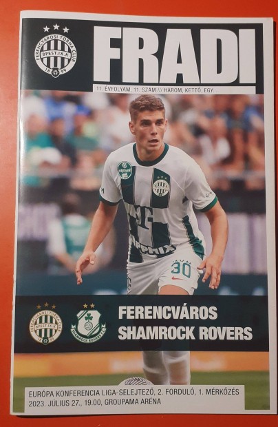 Fradi - Shamrock Rovers KL selejtez alrt meccsfzet / Ferencvros