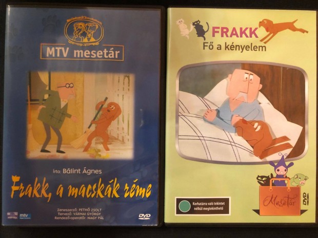 Frakk, a macskk rme + F a knyelem DVD (2db dvd, ritkasg)