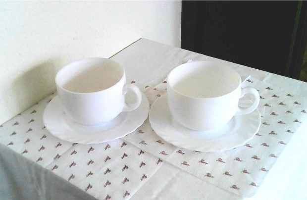 Francia Luminarc 2 szem�lyes h��ll� �veg reggeliz� szett