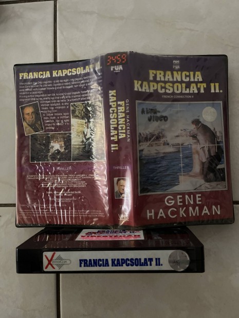 Francia kapcsolat 2 vhs 